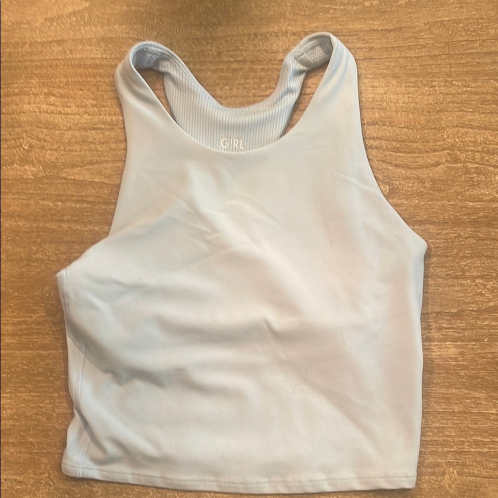 Athleta Kids Light Blue Tank Top